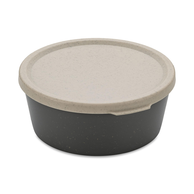 Vzduchotěsná nádoba na potraviny CONNECT BOWL, 890 ml, KOZIOL antracitový