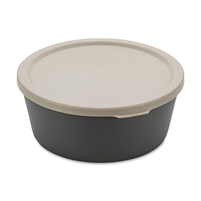 Vzduchotěsná nádoba na potraviny CONNECT BOWL, 400 ml, KOZIOL antracitový