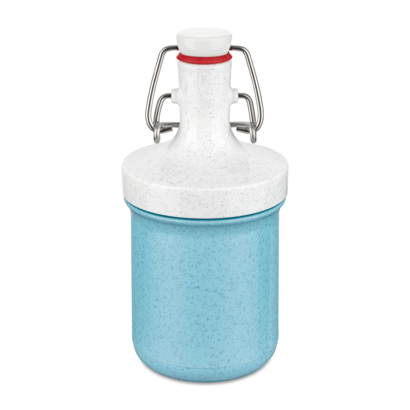 Láhev na vodu PLOPP TO GO, mátová, 200 ml, KOZIOL modrý