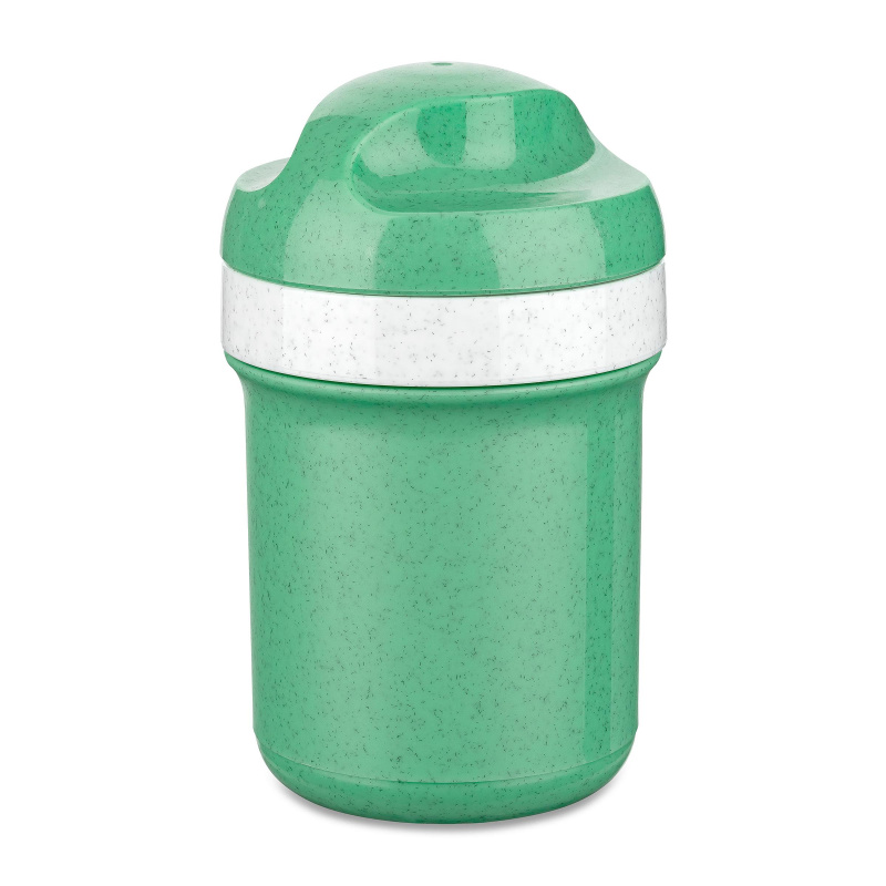 Láhev na vodu OASE MINI, zelená, 200 ml, KOZIOL zelený