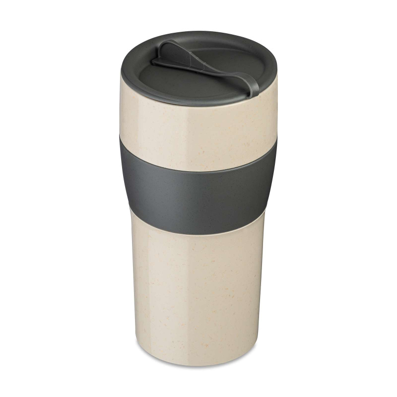 Termohrnek na kávu AROMA TO GO XL, 700 ml, KOZIOL, antracitový antracitová