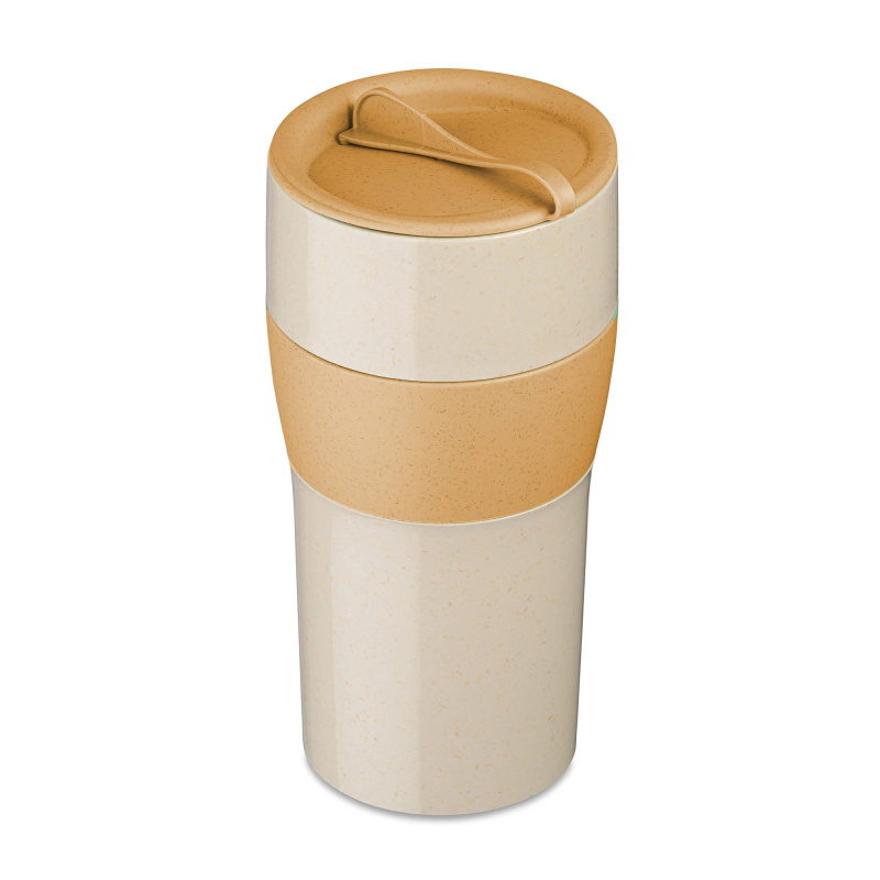 Termohrnek na kávu AROMA TO GO XL, 700 ml, KOZIOL, zlatý zlatá