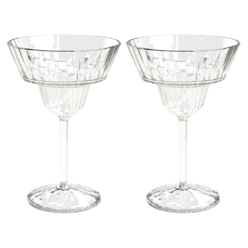 Sklenice na martini CLUB NO, 16 superglas, 250 ml, 2 ks, KOZIOL transparentní