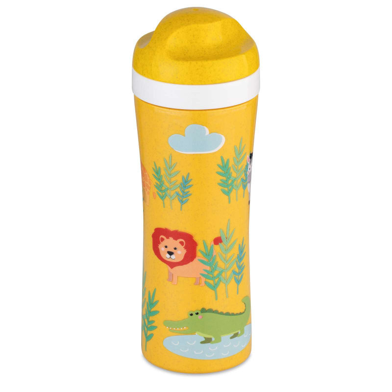 Dětská láhev na vodu, OASE, 425 ml, organic yellow, KOZIOL žlutá