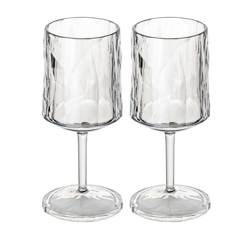 Sklenice na červené víno CLUB NO, 21 superglas, 250 ml, 2 ks, KOZIOL transparentní