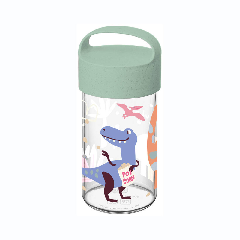 Koziol Láhev na vodu DREAMS, 500 ml, 17,7 x 8,1 cm, zelená zelená