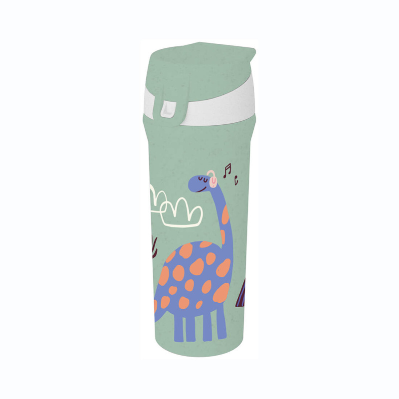 Koziol Láhev na vodu DREAMS, 500 ml, 20,5 x 8,5 cm, zelená zelená