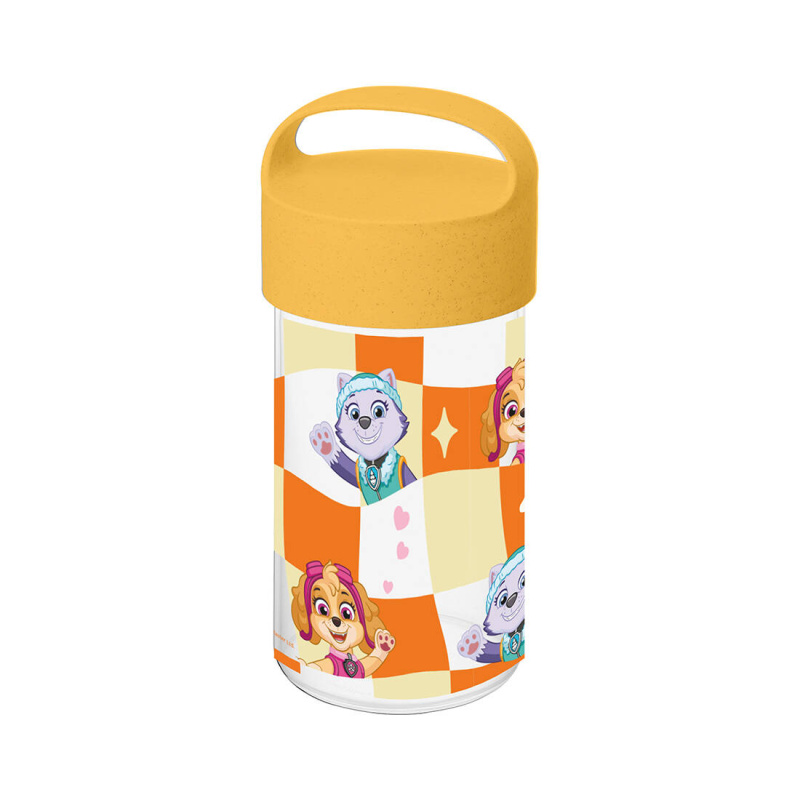 Koziol Láhev na vodu BUDDY SNACK Tlapková patrola, 500 ml, modrá žlutá