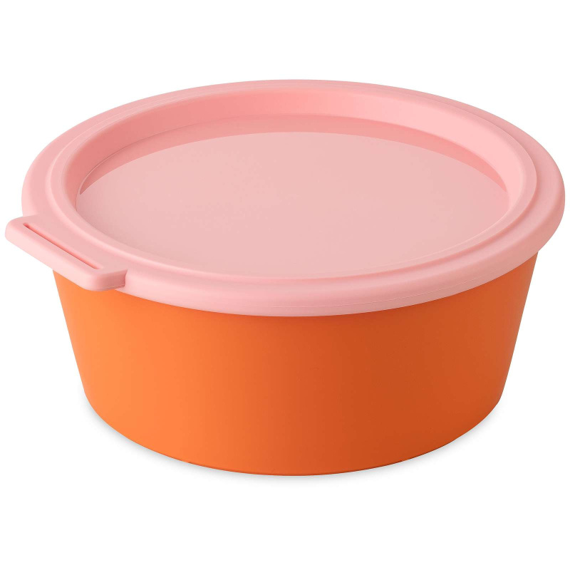 Miska s víkem NORA BOX, oranžová, 1,3 l, KOZIOL oranžová