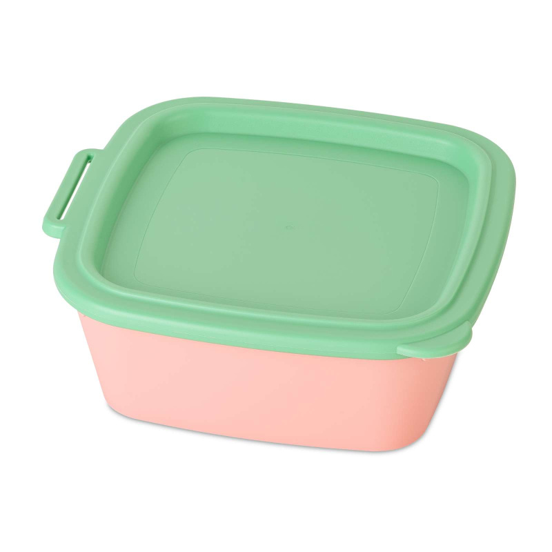 Miska s víkem NORA BOX, růžová, 750 ml, KOZIOL růžový