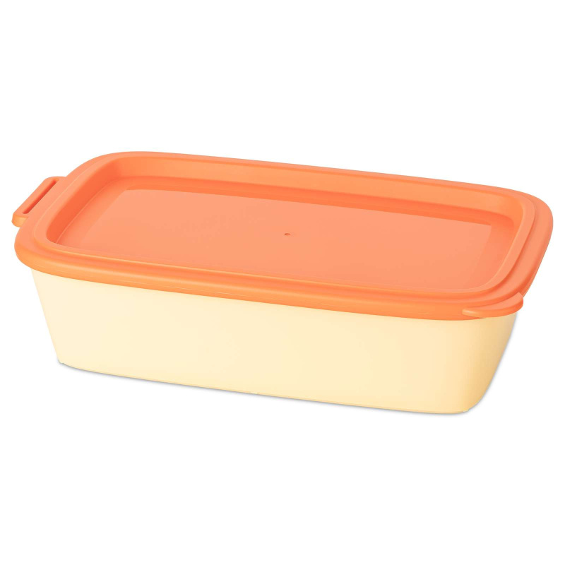 Miska s víkem NORA BOX, žlutá, 1,4 l, KOZIOL žlutý