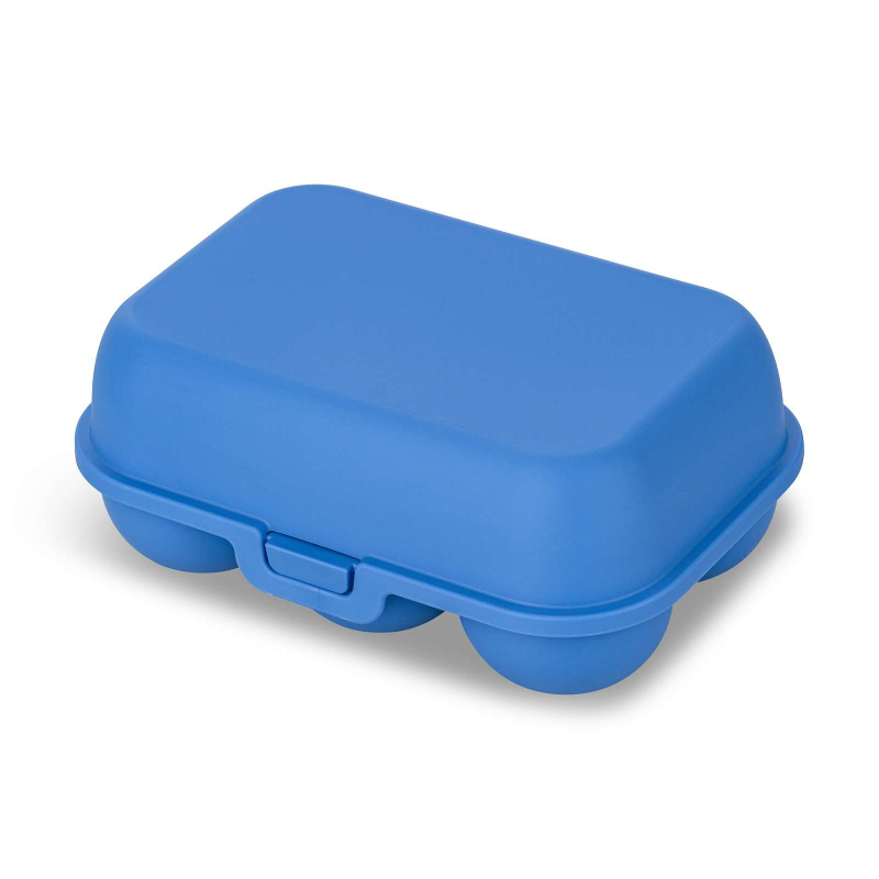 Box na vejce EGGS TO GO MINI na 6 kusů, modrý, KOZIOL modrý