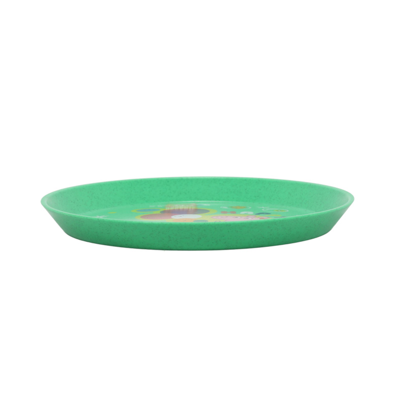 Talíř CONNECT Prasátko Peppa Pop, Ø 20,5 cm, KOZIOL zelený
