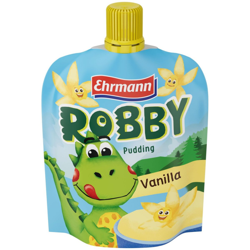 Ehrmann Robby puding vanilka, kapsička