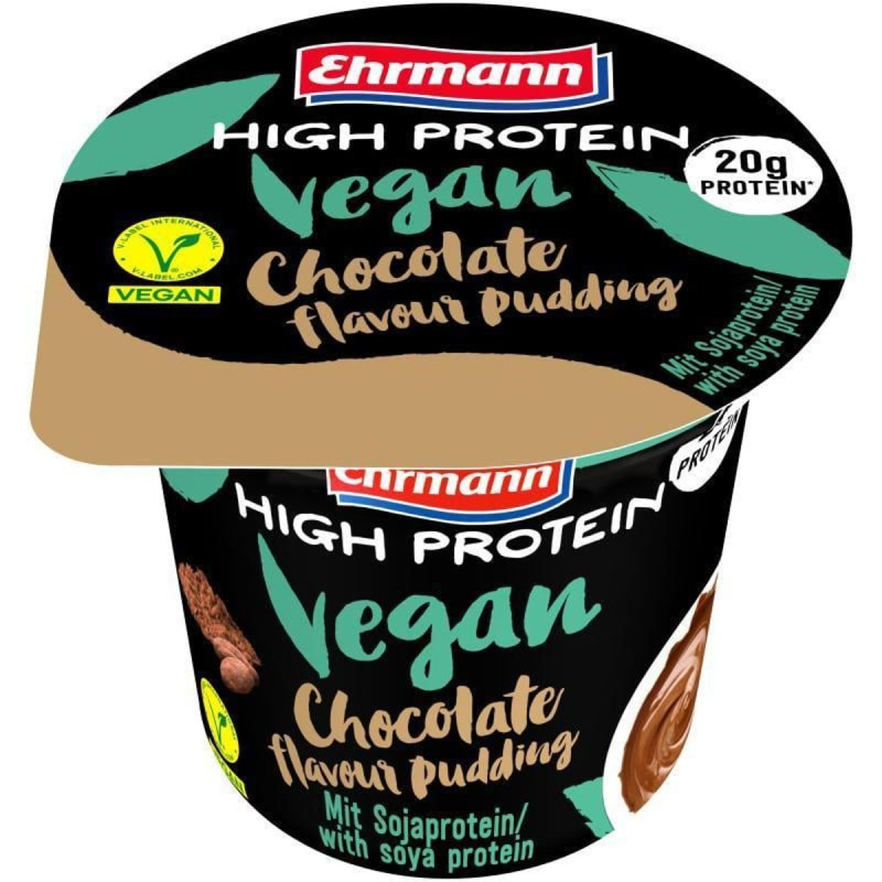 Ehrmann High Protein vegan puding čokoláda