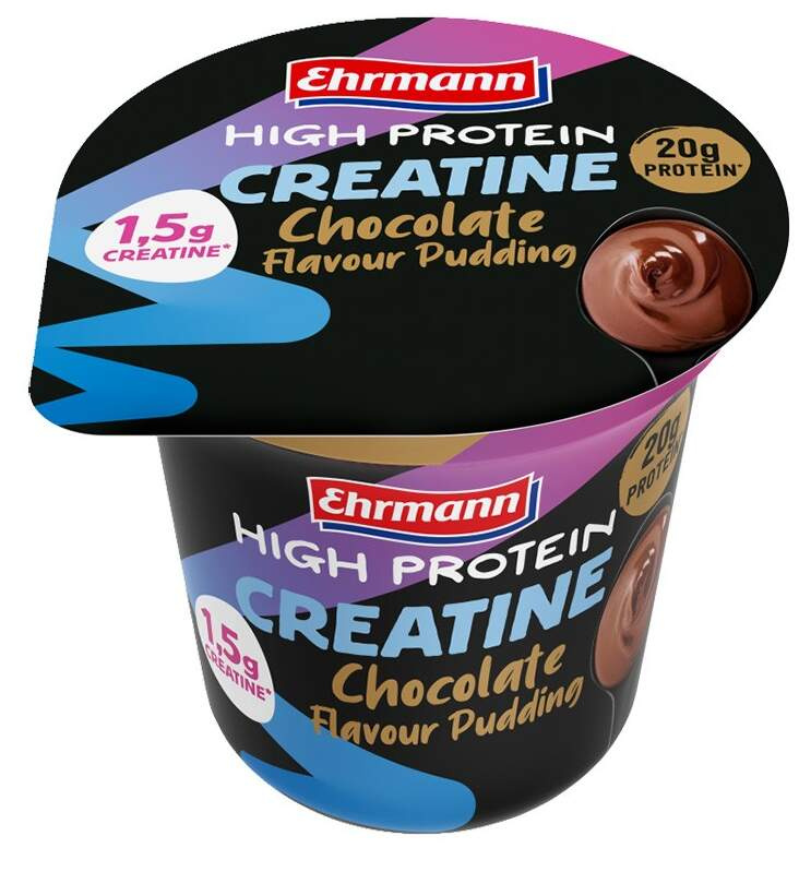 Ehrmann High Protein Creatine pudding čokoláda