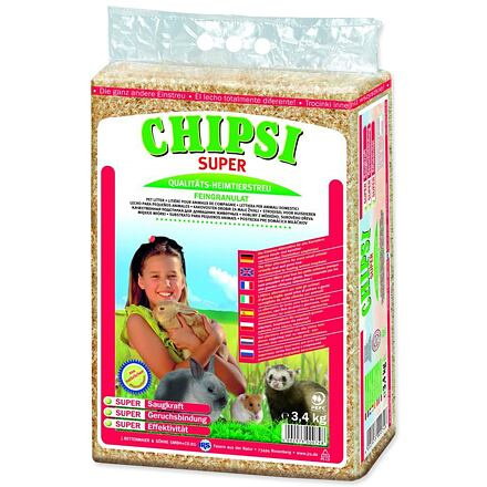 Podestýlka CHIPSI SUPER / TIERWOHL SUPER 3,4kg