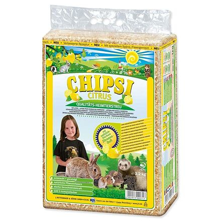 CHIPSI lisované hobliny 60 l citrus
