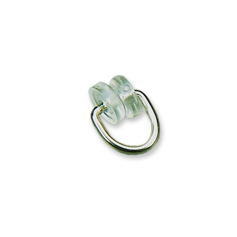 Gardinia T-háčky s jezdcem kov / plast, 20 ks