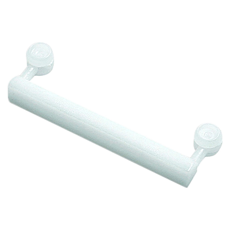 Gardinia Jezdec na poutka závěsu s kolečky bílý 5 cm, 10 ks