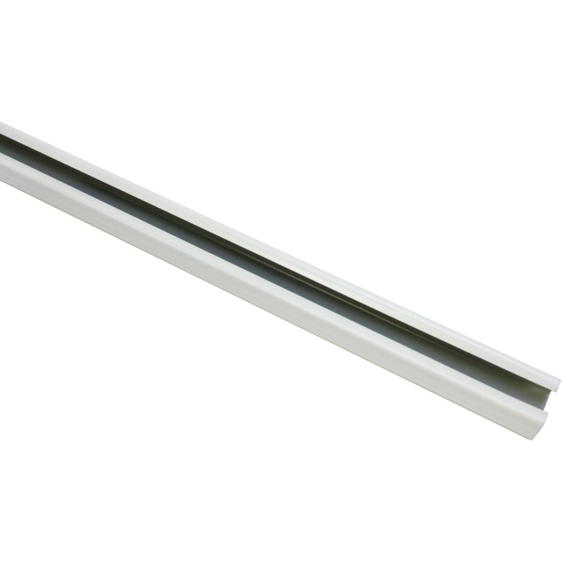 Gardinia U kolejnička kov bílá 150 cm