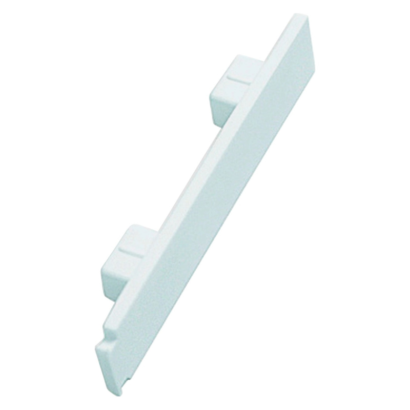 Gardinia Koncovky pro třídrážkovou kolejničku GE3, bílé