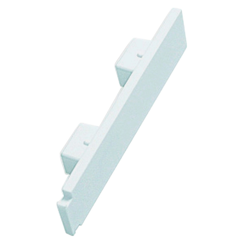 Gardinia Koncovky pro dvoudrážkovou kolejničku GE2 bílé