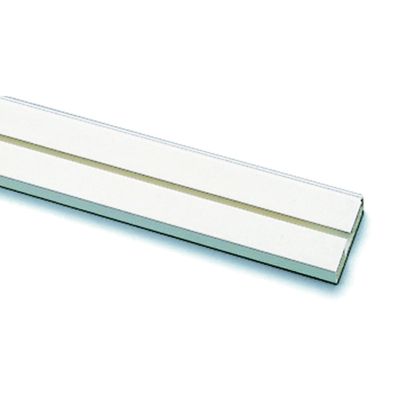 Gardinia Záclonová kolejnička jednodrážková GE1 bílá 180 cm