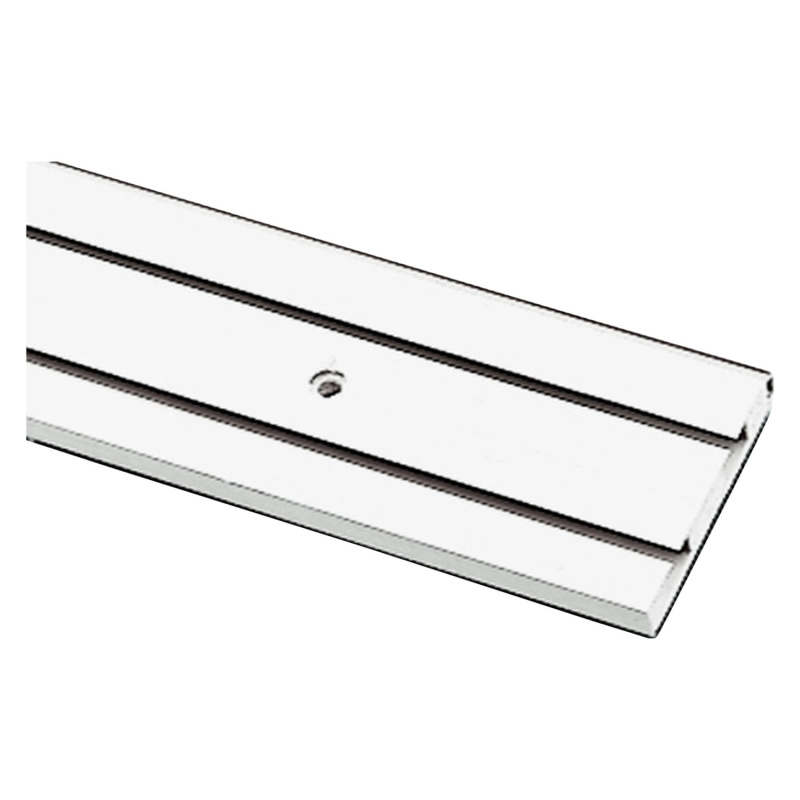 Gardinia Záclonová kolejnička dvoudrážková GE2 bílá 120 cm