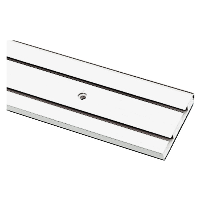 Gardinia Záclonová kolejnička dvoudrážková GE2 bílá 180 cm