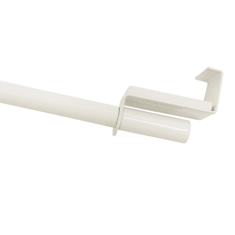 Gardinia Upínací vitrážní tyčka, bílá, pr. 9 mm, 90 - 130 cm