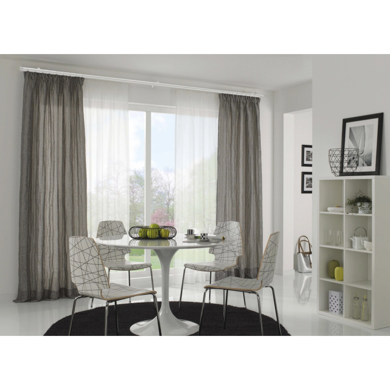 Gardinia Koncovka Chicago válec bílá