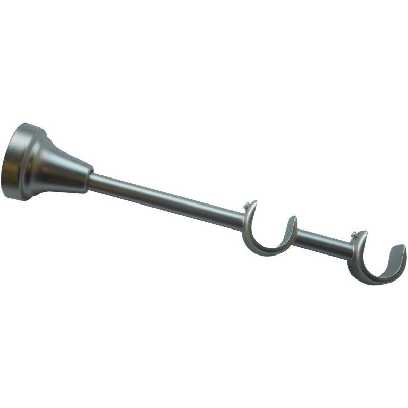 Gardinia Nosník dvojitý Europa stříbrný matný 14 cm / 6 cm