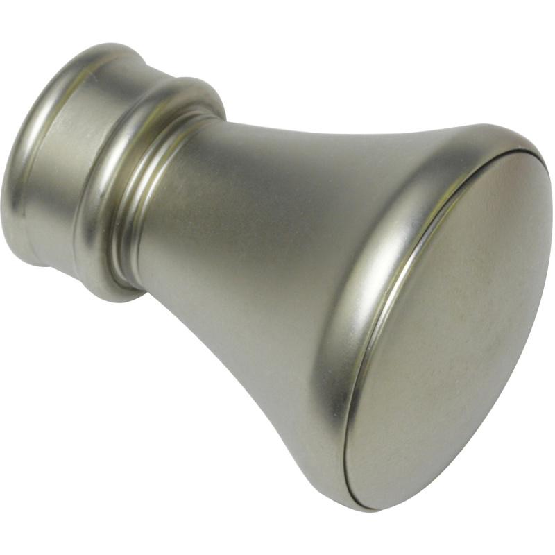 Gardinia Koncovka Europa Lago stříbrná satinovaná