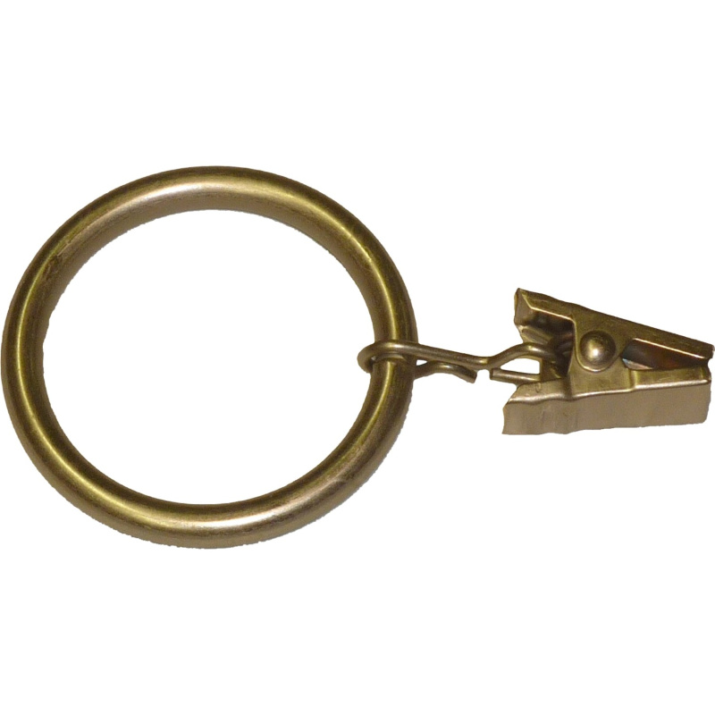 Gardinia Kroužky s háčky a sponami Europa zlatá