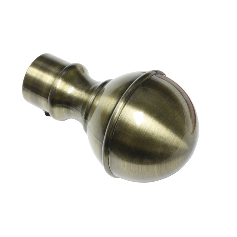 Gardinia Koncovka Europa Geo mosaz antik