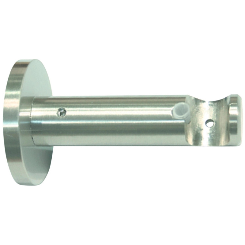 Gardinia Držák Memphis otevřený, vzhled nerez oceli, 7,5 cm