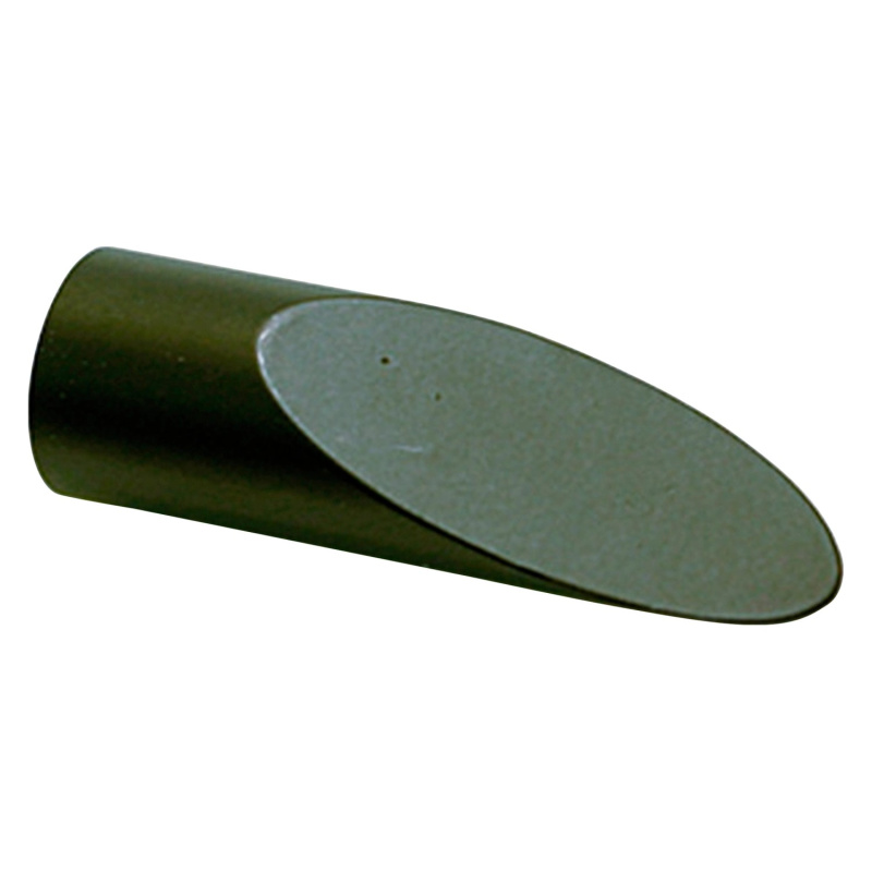 Gardinia Koncovka Memphis Lazio, vzhled nerez ocel, 2 ks