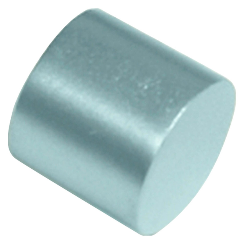 Gardinia Koncová krytka Memphis, ve vzhledu nerezové oceli, 2 ks