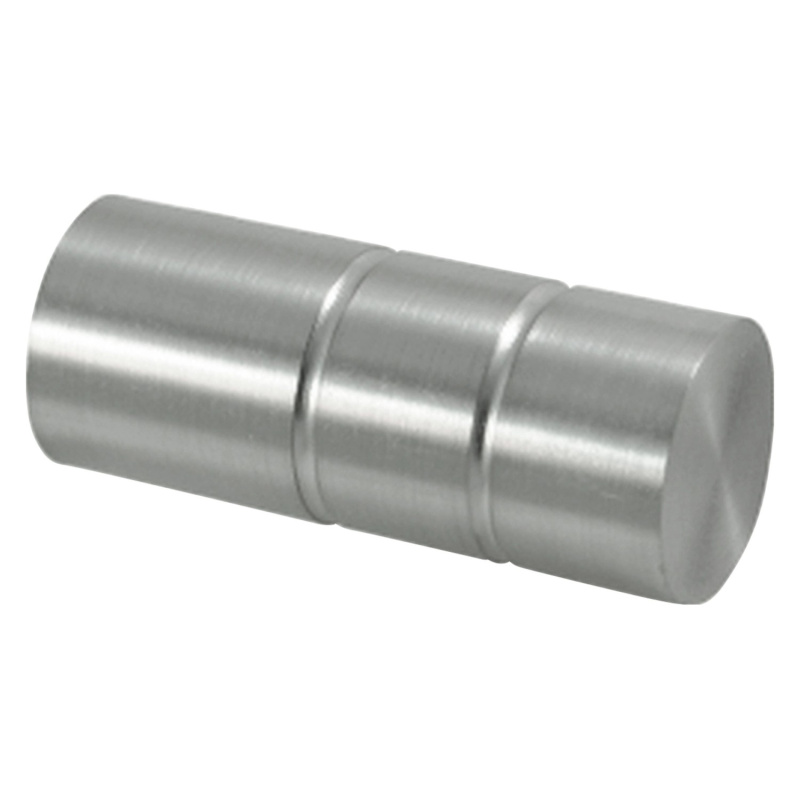 Gardinia Koncovka Windsor válec vzhled ušlechtilé oceli, 2 ks