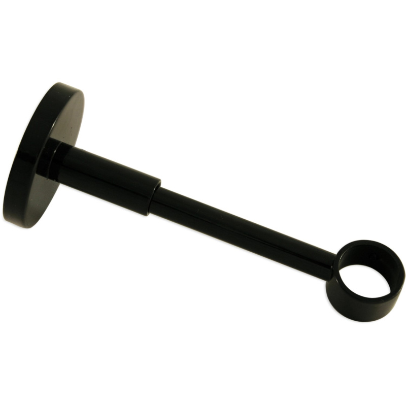 Gardinia Držák Chicago uzavřený černý 12 cm