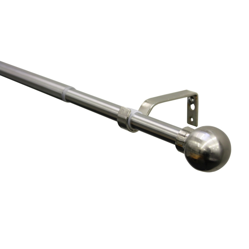 Gardinia Souprava s koulemi vzhled nerez ocel průměr 16 mm / 19 mm 120 - 210 cm