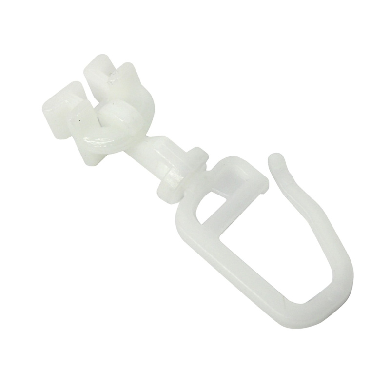 Gardinia Otočný jezdec pro 6 mm kanál kolejničky bílý, 20 ks