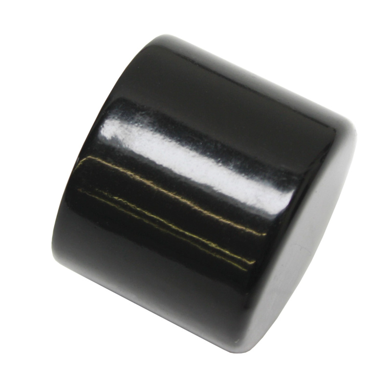 Gardinia Koncová krytka Chicago, černá, pr. 20 mm, 2 ks