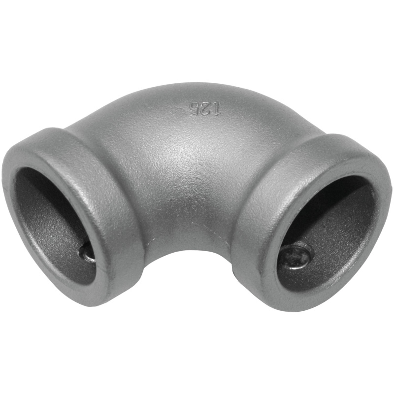 Gardinia Rohový kus Industrial Home, stříbrný, pr. 2,5 cm