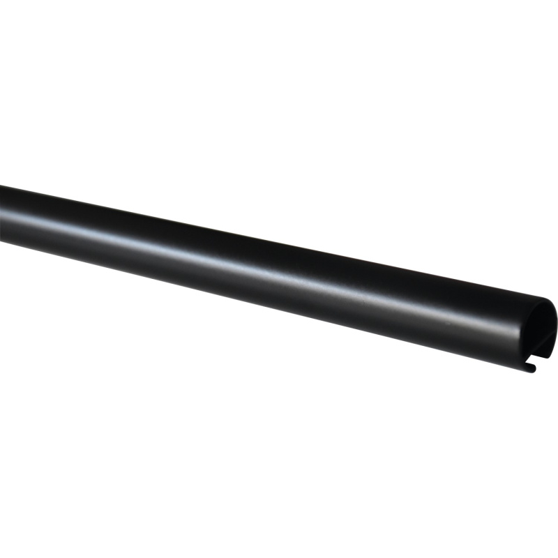 Gardinia Garnýž s vnitřní drážkou Chicago, černá matná, pr. 2 cm, 160 cm