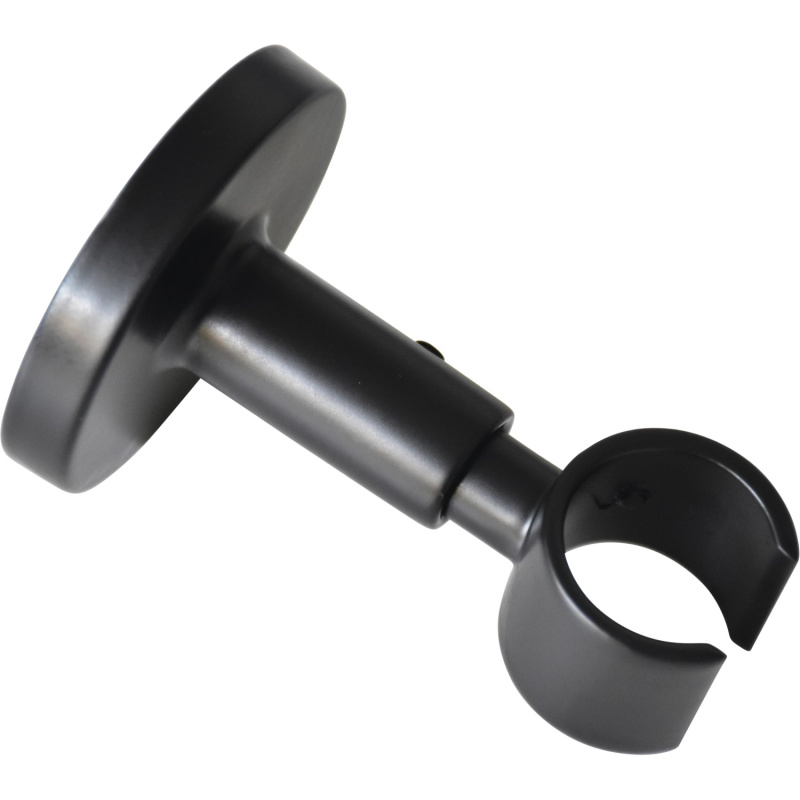 Gardinia Stropní držák, černý matný, pr. 2 cm