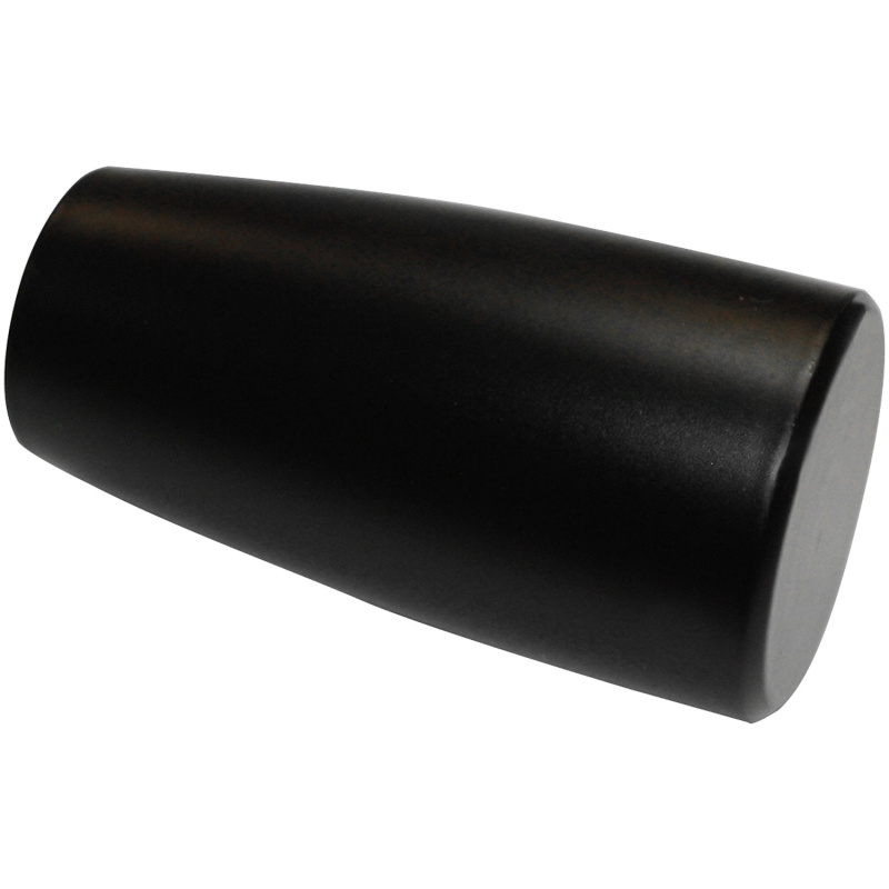 Gardinia Koncovka Gala, černá matná, 2 ks, pr. 2 cm