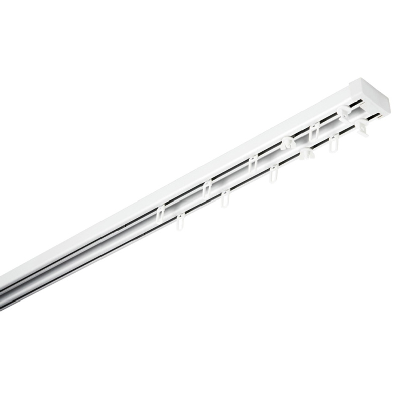 Gardinia Stropní klipy pro soupravu záclonové kolejničky LUNA, 2 ks