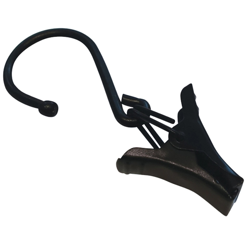 Gardinia Lanková sponka pro lankové soupravy, černá matná, 20 ks